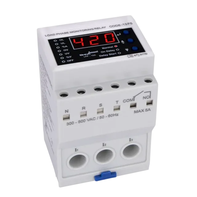 کنترل فاز بار شیوا امواج ظرفیت ۱تا ۶۰ آمپر مدل LPF-60A